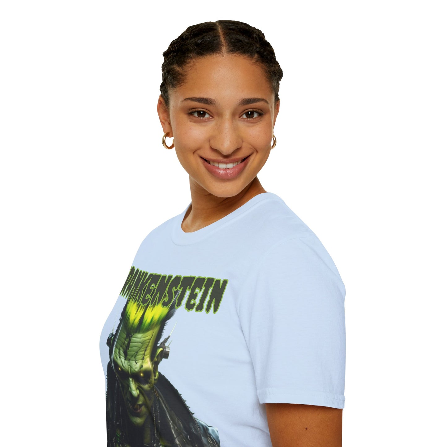 Frankenstein Lives Light colors Unisex T-Shirt by CreepyCrafts.boo