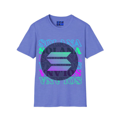 Solana, Solana, Solana (SOL) Light colors Unisex T-Shirt by cypherpunkgear.com