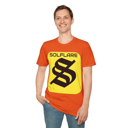 SolflareLogo Light colors Unisex T-Shirt by cypherpunkgear.com
