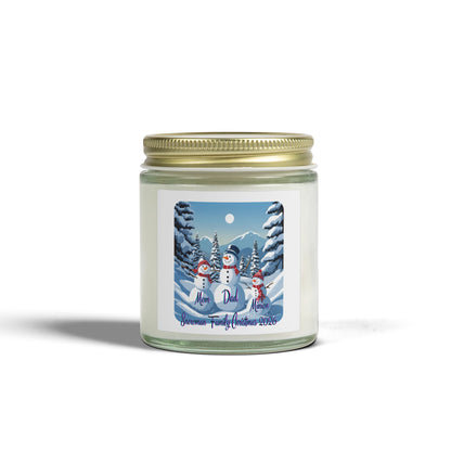 Snowman Family of 3 Scented Candle by cypherpunkgear.com