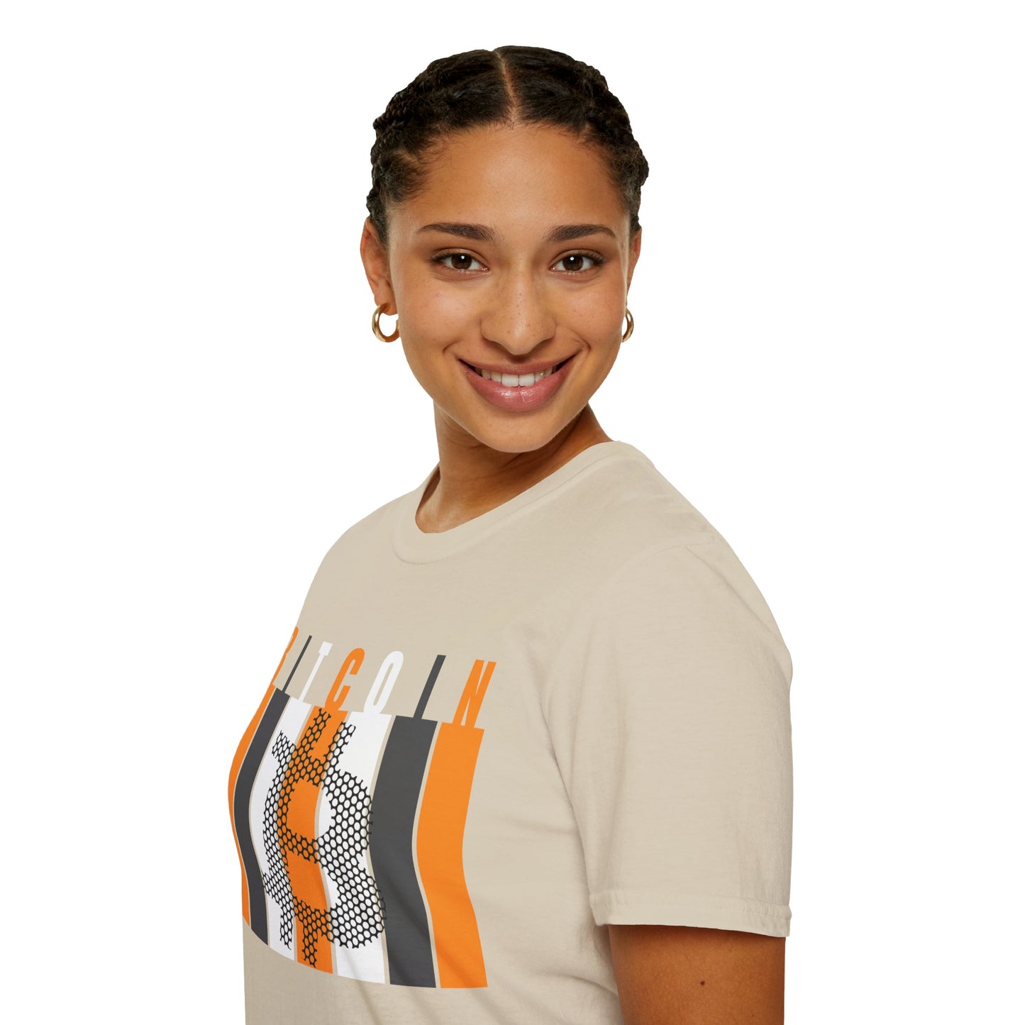 Bitcoin (BTC) Freedom LTcolors Unisex T-Shirt by cypherpunkgear.com