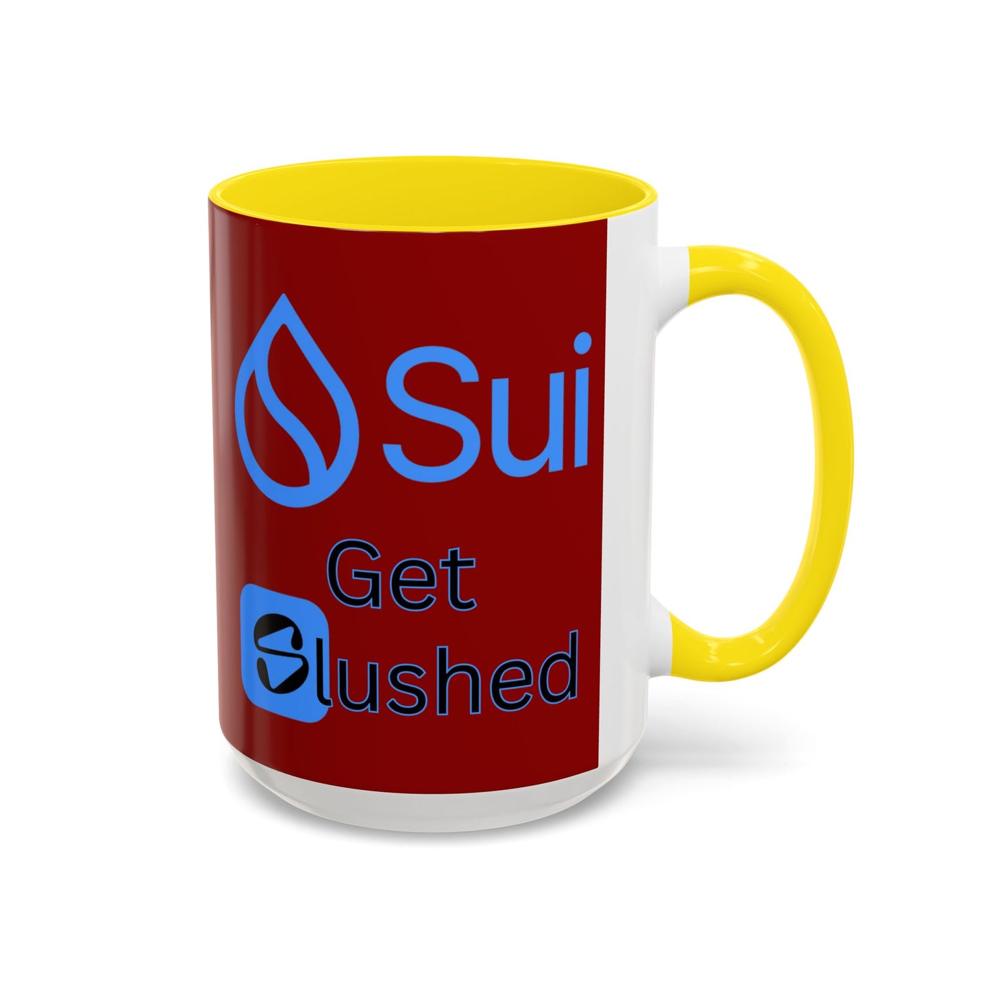 Sui: Get Slushed Red Accent Mug by cypherpunkgear.com