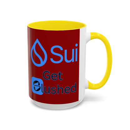 Sui: Get Slushed Red Accent Mug by cypherpunkgear.com