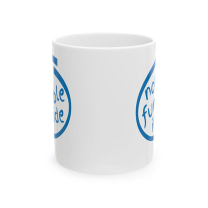 Non-Fungible Inside White Mug by cypherpunkgear.com