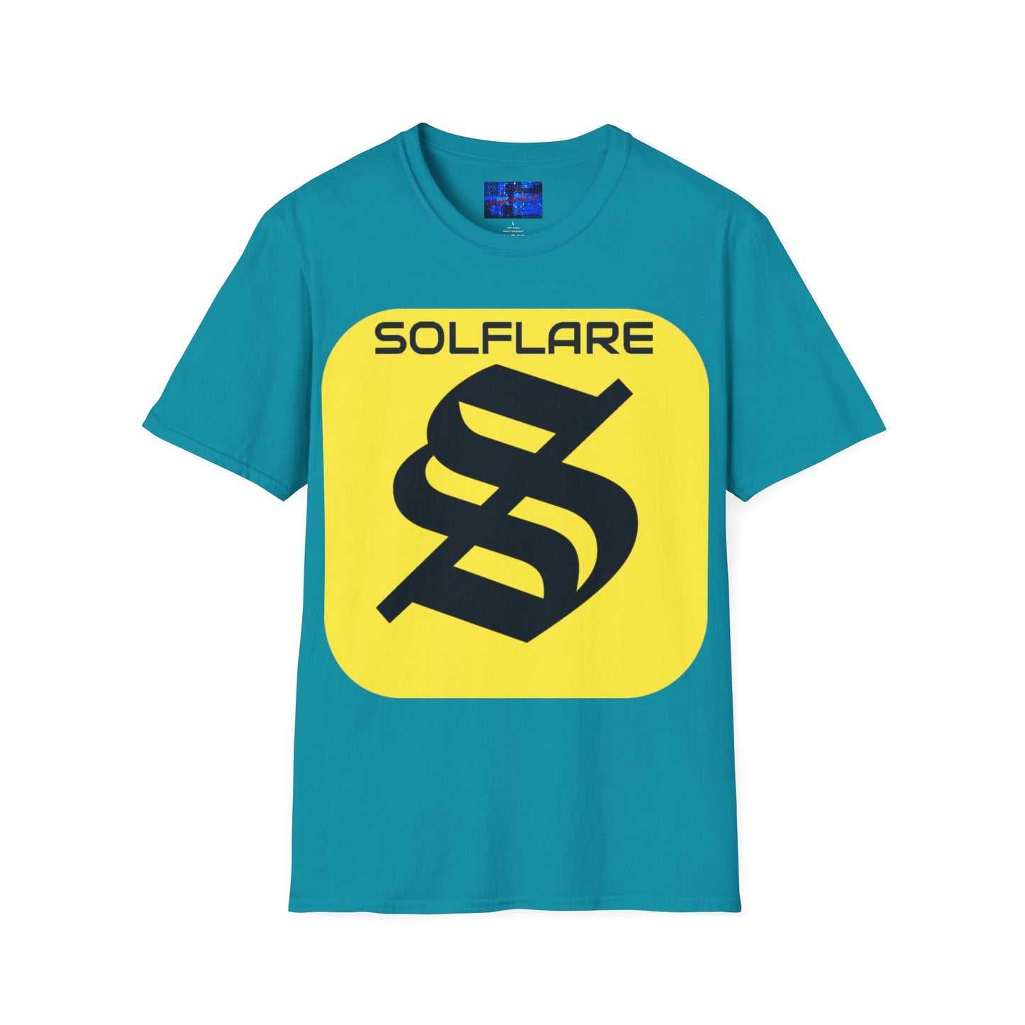 SolflareLogo Dark colors Unisex T-Shirt by cypherpunkgear.com