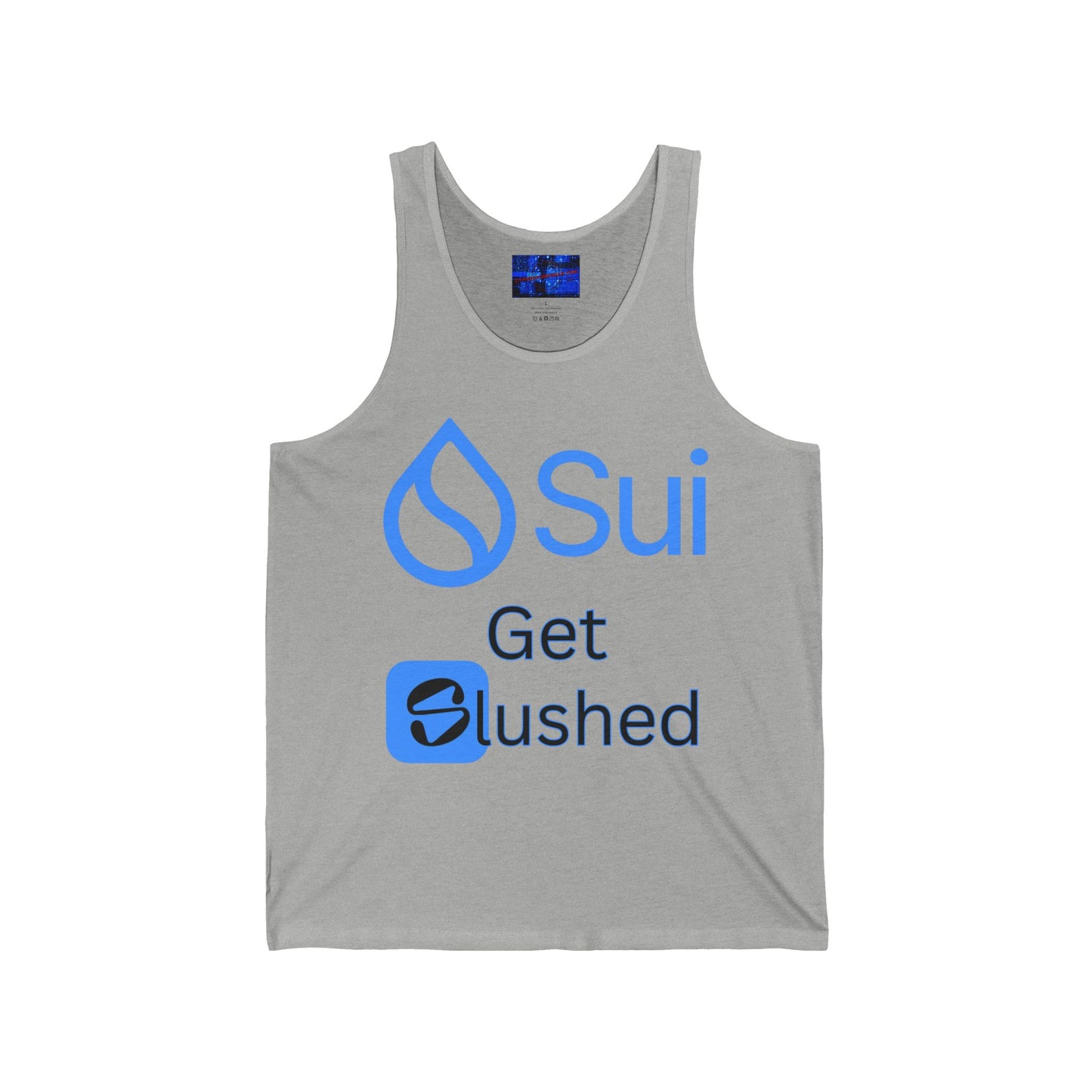 Sui: Get Slushed Unisex Jersey Tank Top by cypherpunkgear.com