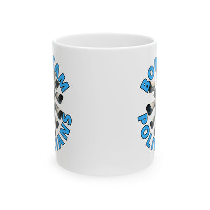 Bodycam the Politicians Cameras White Mug by cypherpunkgear.com