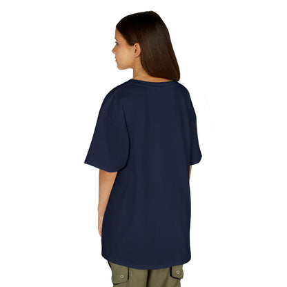 Spooky Blessed Samhain Ghost Green font Kids Heavy Cotton™ Tee by CreepyCrafts.boo