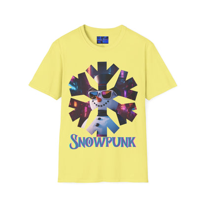 Snowpunk Light colors Unisex T-Shirt by cypherpunkgear.com