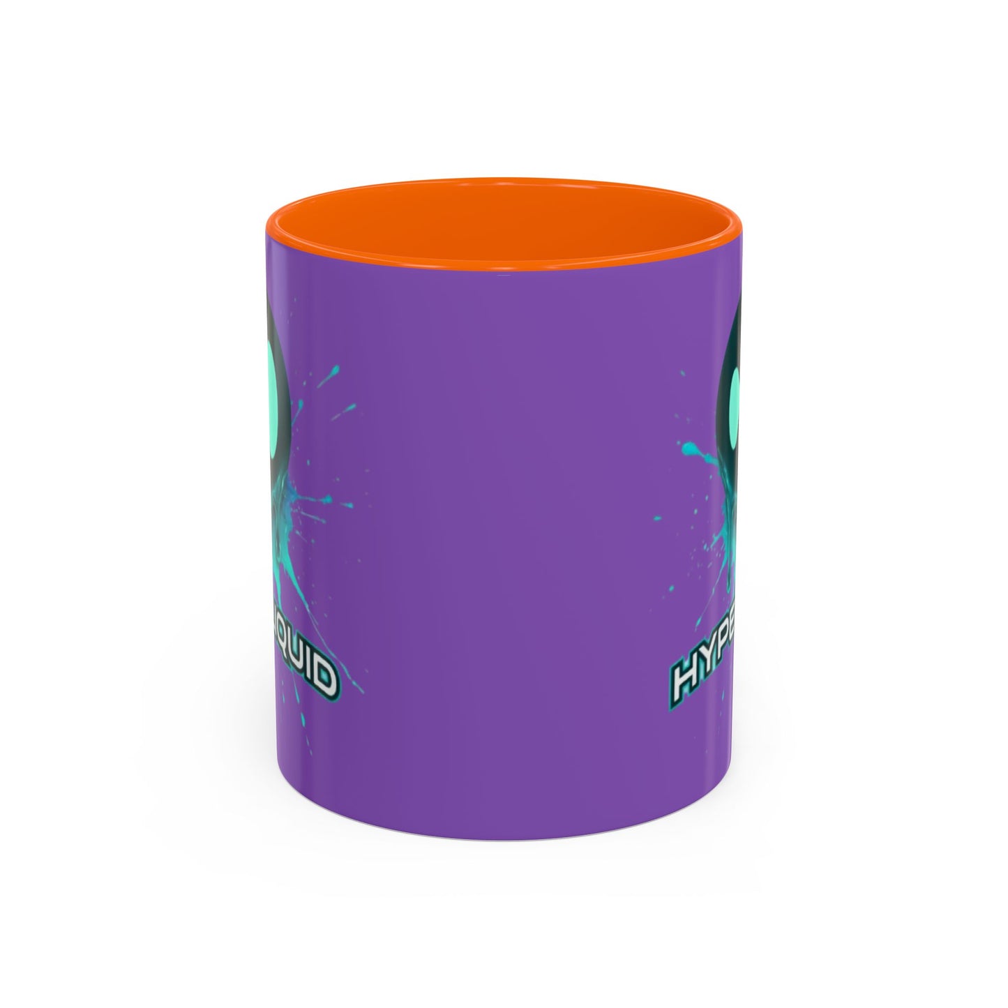 HYPE Drip Light Purple Accent Mug by cypherpunkgear.com