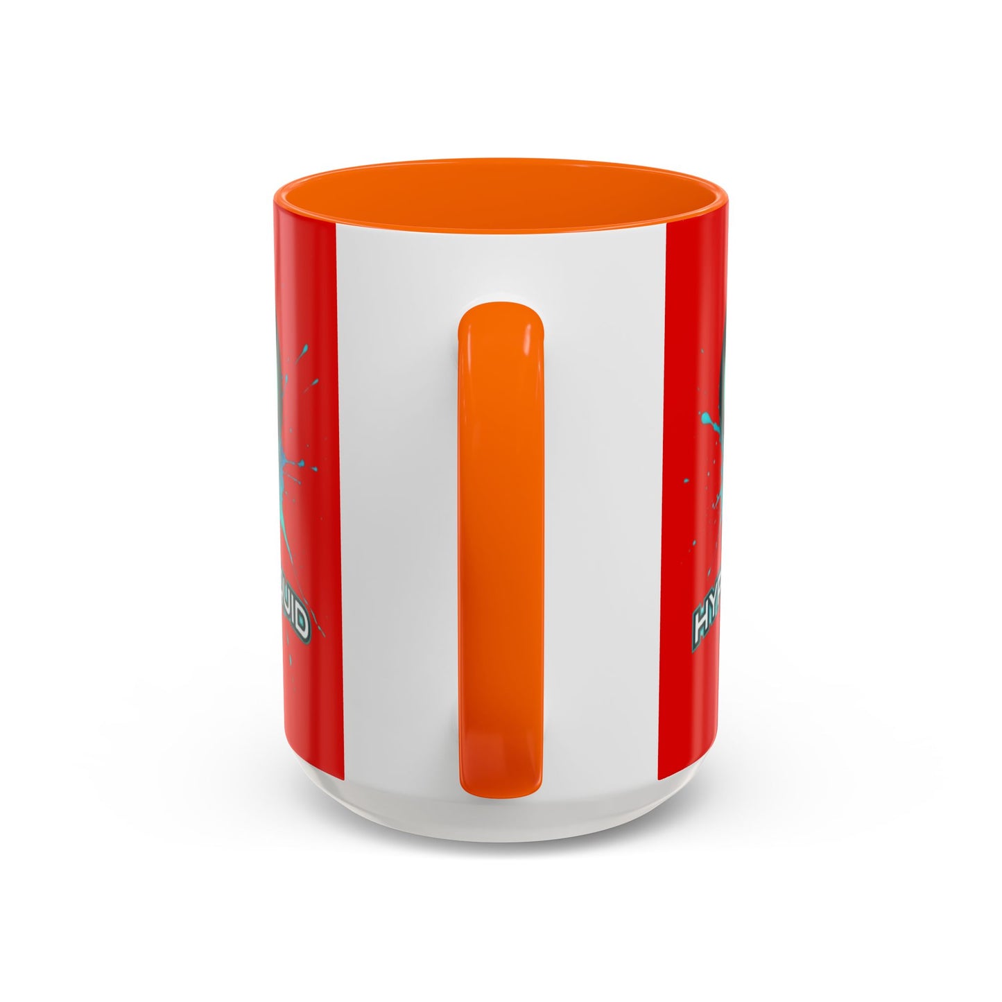 HYPE Drip Red Accent Mug by cypherpunkgear.com