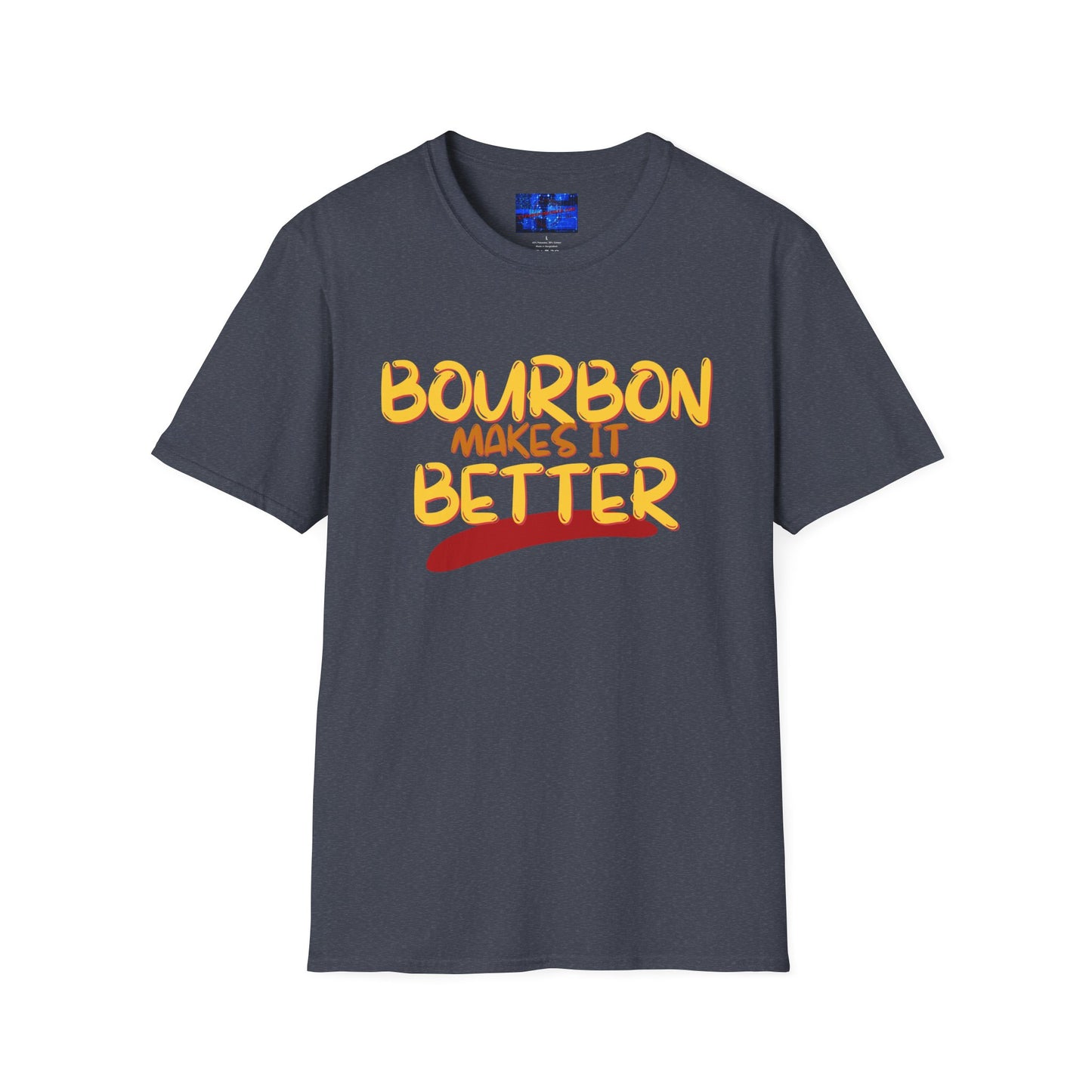 ¡Bourbon lo mejora con cypherpunkgear! Camiseta unisex de estilo suave