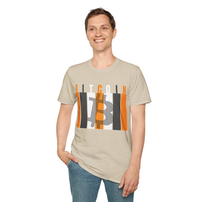 Bitcoin (BTC) LTcolors Unisex T-Shirt by cypherpunkgear