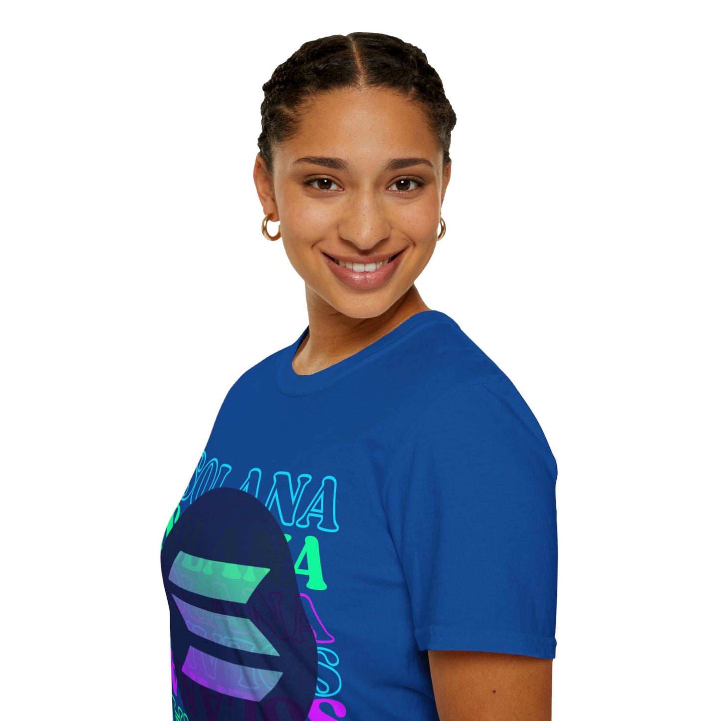 Solana Solana Solana (SOL) DKcolors Unisex T-Shirt by cypherpunkgear