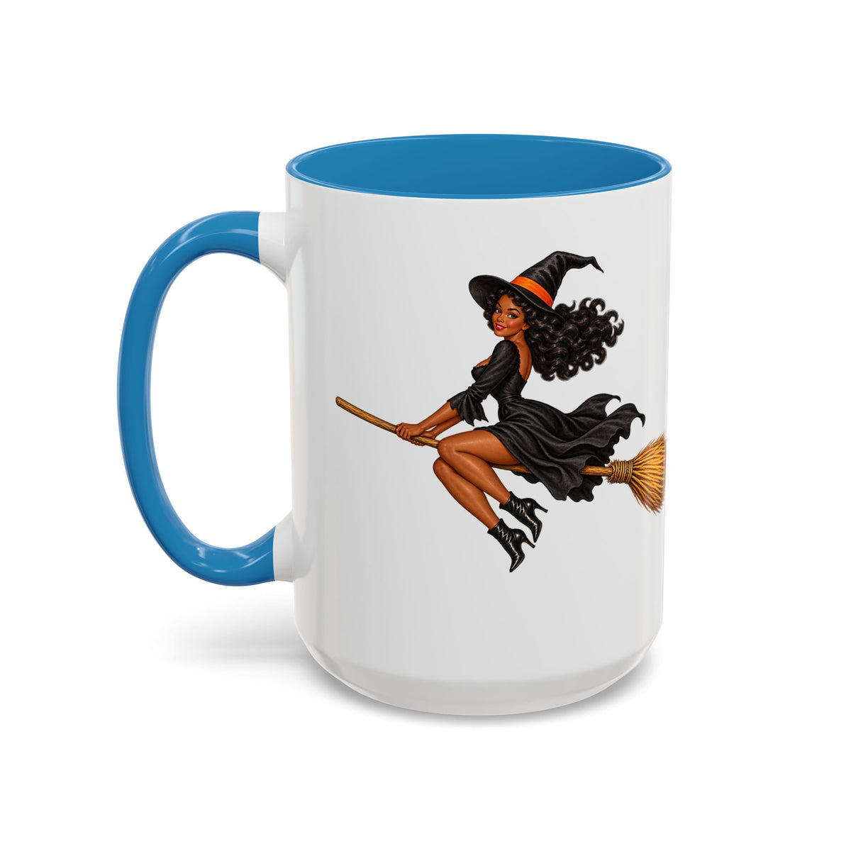 Velvet Vex White Accent Mug by CreepyCrafts.boo