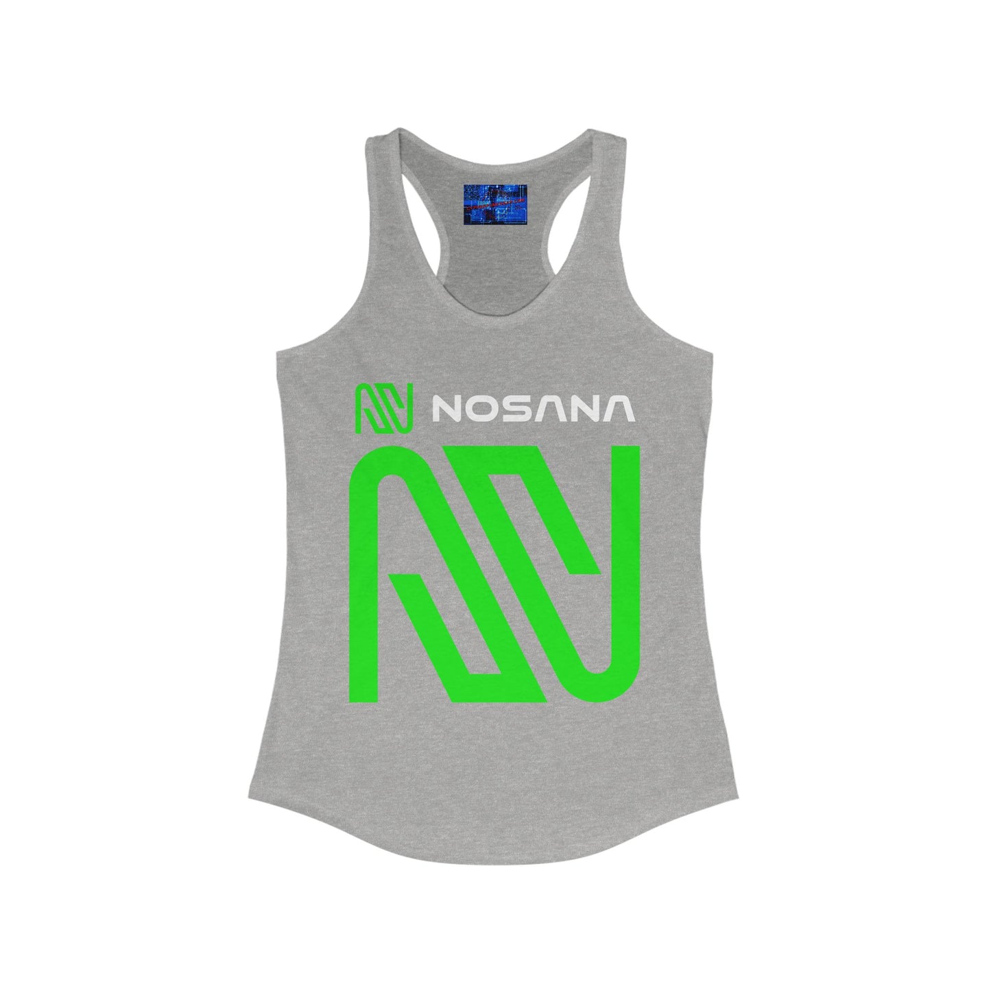 Nosana (NOS) Women's Racerback Tank Top by cypherpunkgear.com