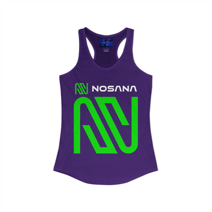 Nosana (NOS) Women's Racerback Tank Top by cypherpunkgear.com