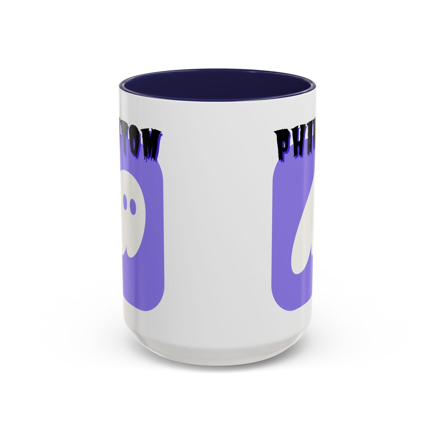 Phantom Hot Wallet White Accent Mug by cypherpunkgear.com