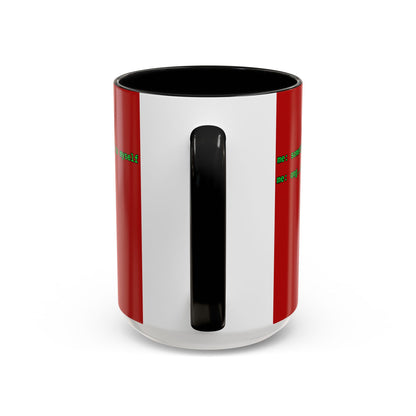 Sometimes I talk to myself - me: omg...same Red Accent Mug by cypherpunkgear.com