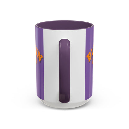 Bitcoin 2009 Light Purple Accent Mug by cypherpunkgear.com