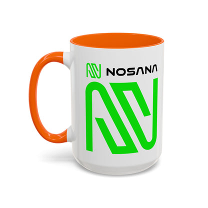 Nosana (NOS) Accent Mug by cypherpunkgear.com