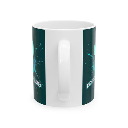 HYPE Drip Dark Hyperliquid Mug by cypherpunkgear.com