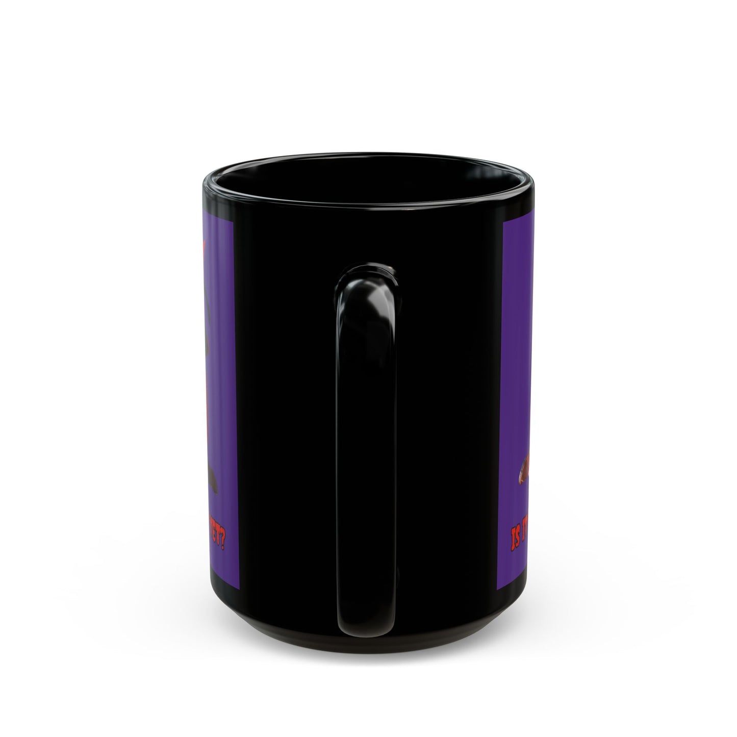 Is it Halloween yet? Purple Mug by CreepyCrafts.boo