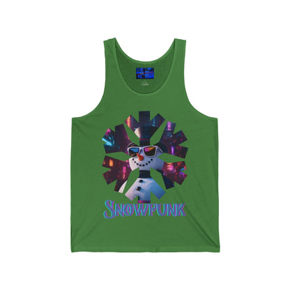 Snowpunk Unisex Jersey Tank Top by cypherpunkgear.com