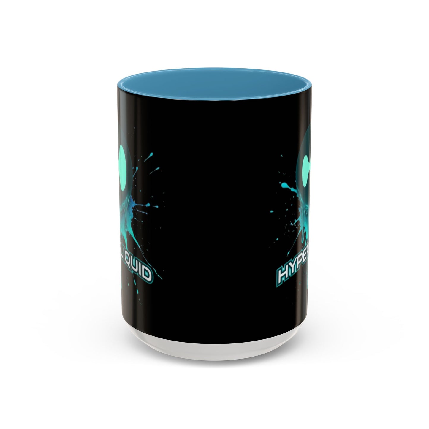 HYPE Drip Black Accent Mug by cypherpunkgear.com