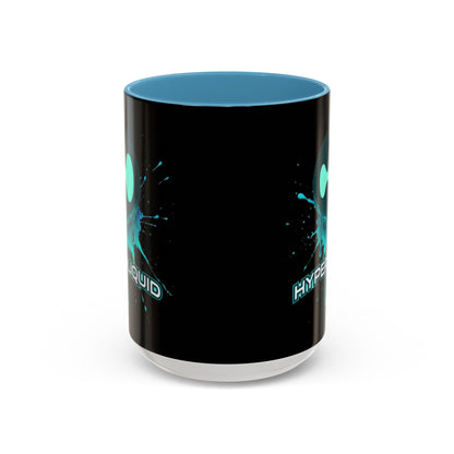 HYPE Drip Black Accent Mug by cypherpunkgear.com