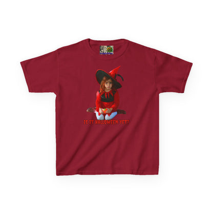 Is it Halloween yet? Kids Heavy Cotton™ Tee by CreepyCrafts.boo