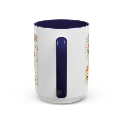 Monero (XMR) don't assume your freedoms are assured White Accent Mug by cypherpunkgear.com