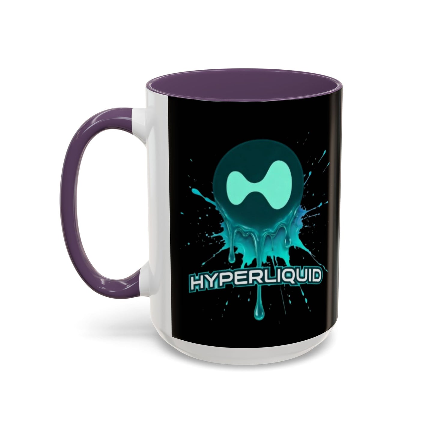 HYPE Drip Black Accent Mug by cypherpunkgear.com