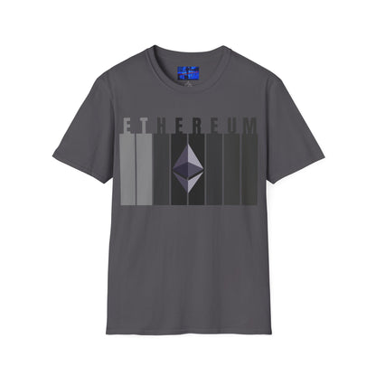 Ethereum (ETH) Dark colors Unisex T-Shirt by cypherpunkgear.com