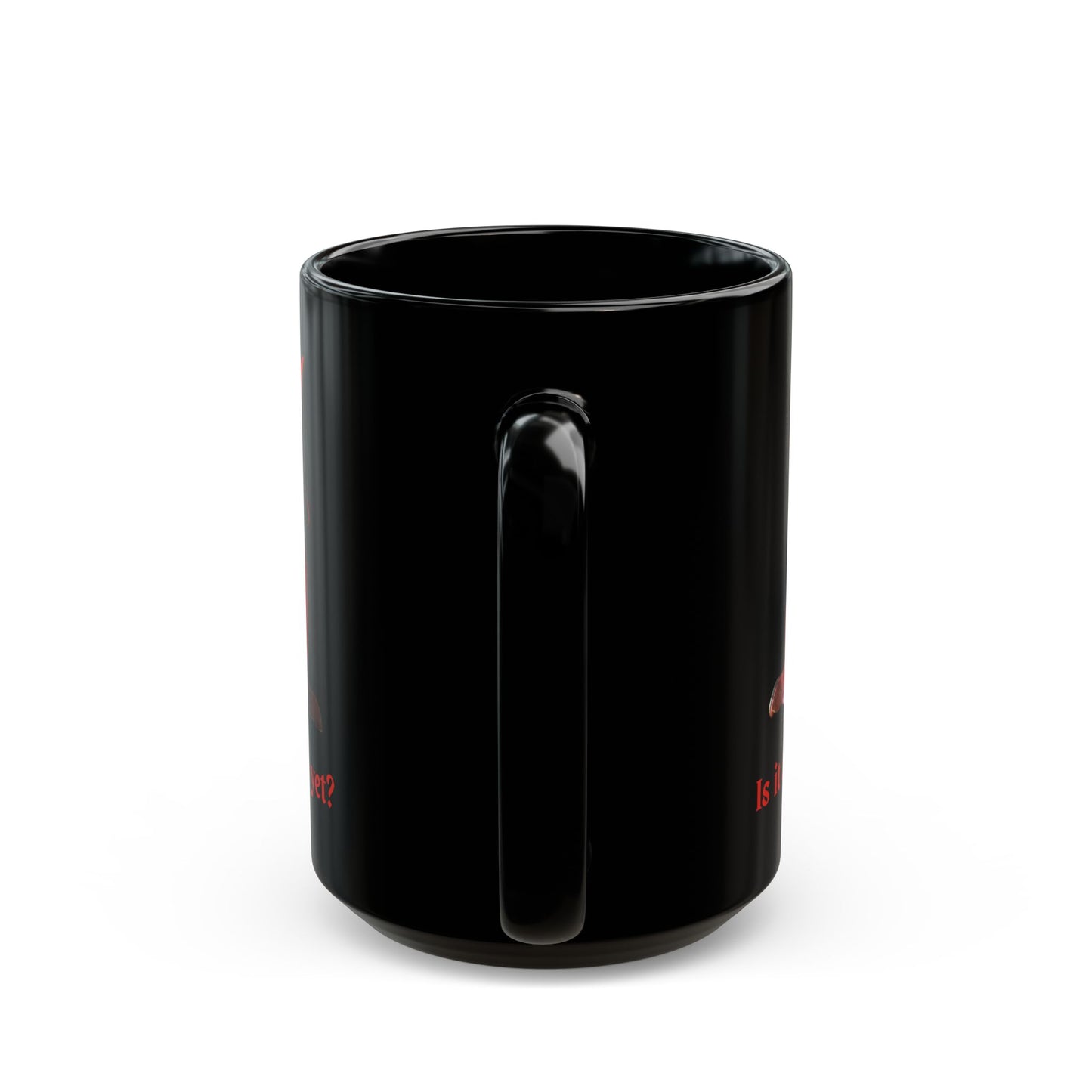 Is it Samhain yet? Black Mug by cypherpunkgear