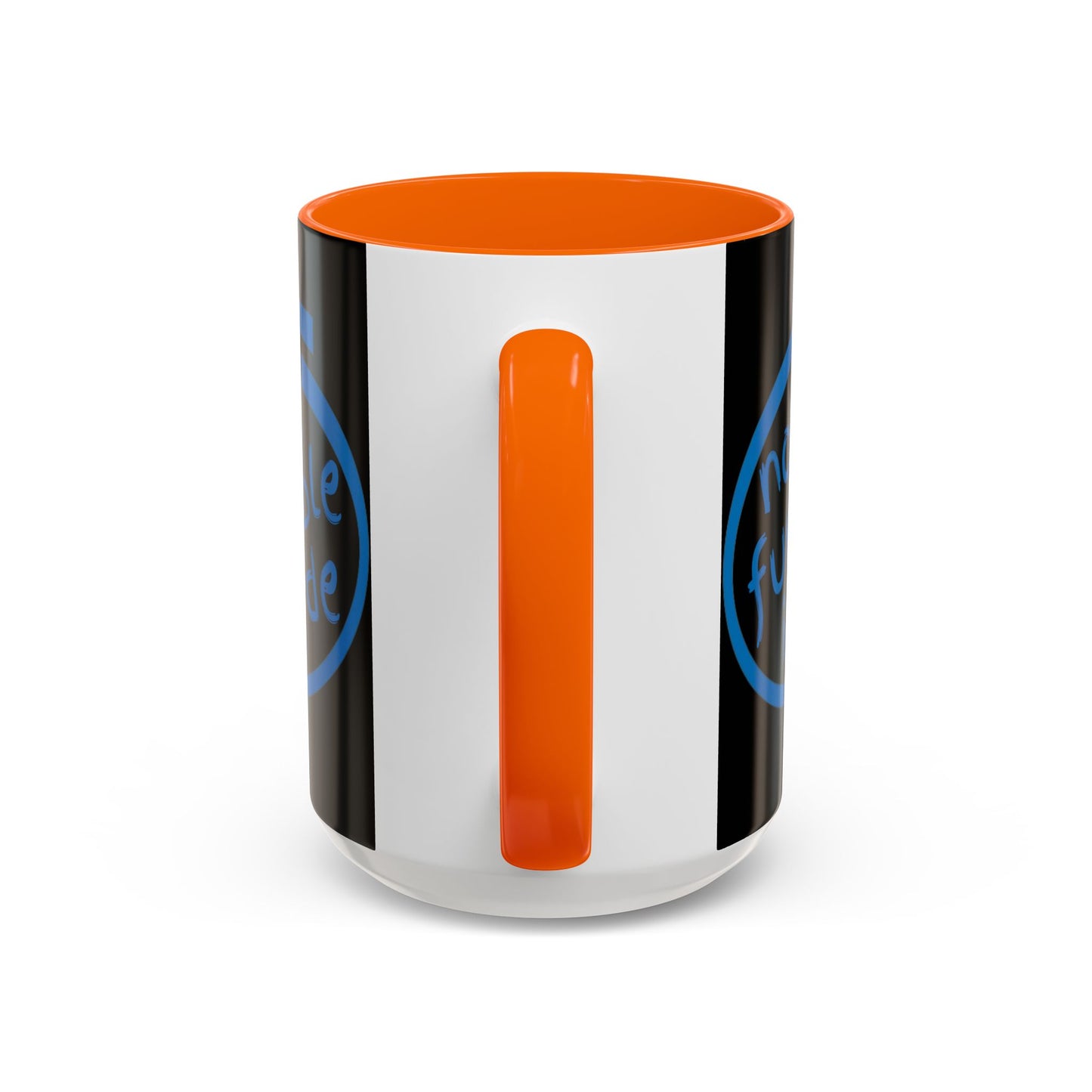 Non-Fungible Inside Black Accent Mug by cypherpunkgear.com