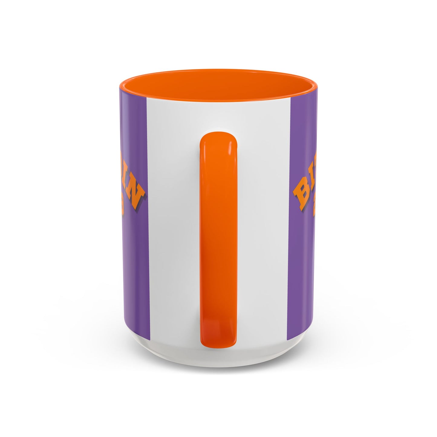 Bitcoin 2009 Light Purple Accent Mug by cypherpunkgear.com