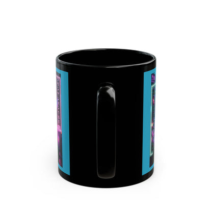 Bride of Frankenpunk Turquoise Mug by CreepyCrafts.boo