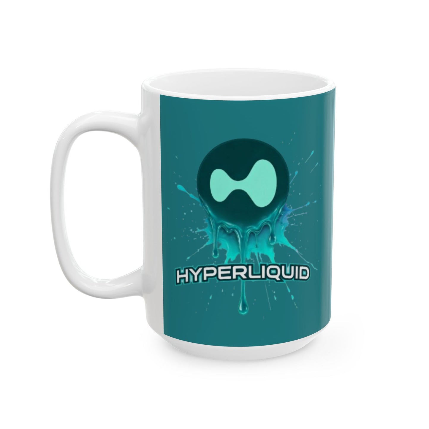 HYPE Drip Hyperliquid Mug by cypherpunkgear.com