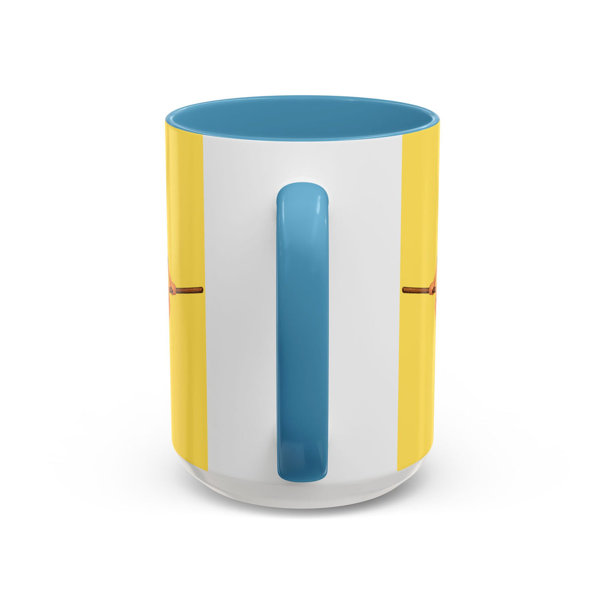 Hazel Hex Yellow Accent Mug by CreepyCrafts.boo