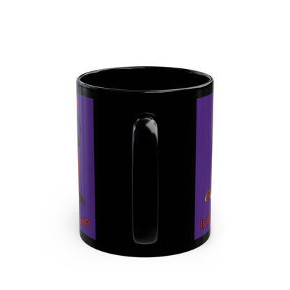 Is it Samhain yet? Dark Purple Mug by CreepyCrafts.boo