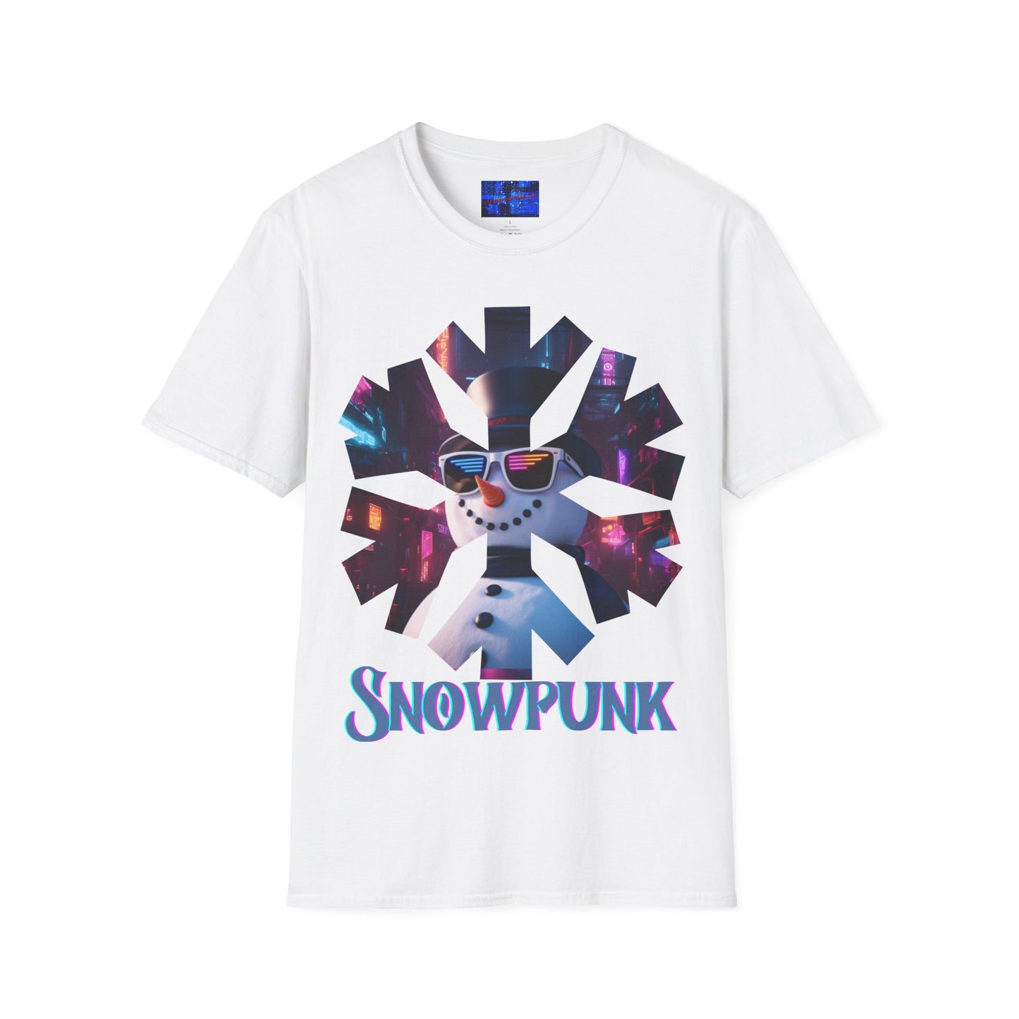 Snowpunk Light colors Unisex T-Shirt by cypherpunkgear.com