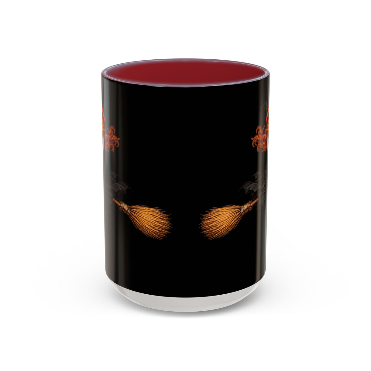 Hazel Hex Black Accent Mug by CreepyCrafts.boo