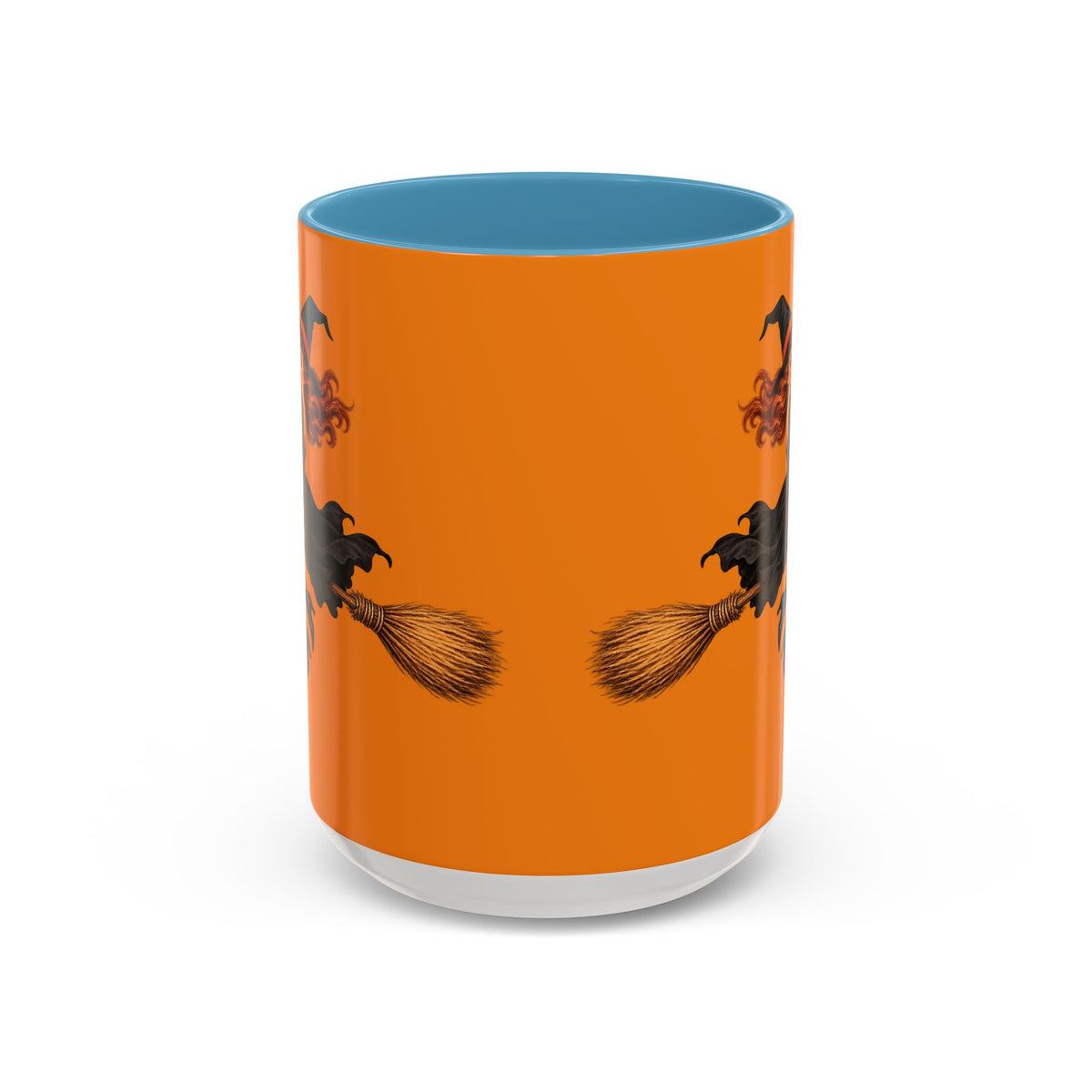 Hazel Hex Orange Accent Mug by CreepyCrafts.boo