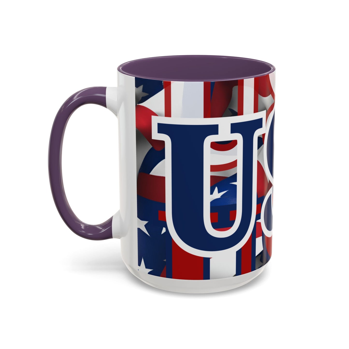 ¡EE.UU! ¡EE.UU! ¡EE.UU! ¡Patriota por cypherpunkgear! Taza de café decorativa (11, 15 oz)