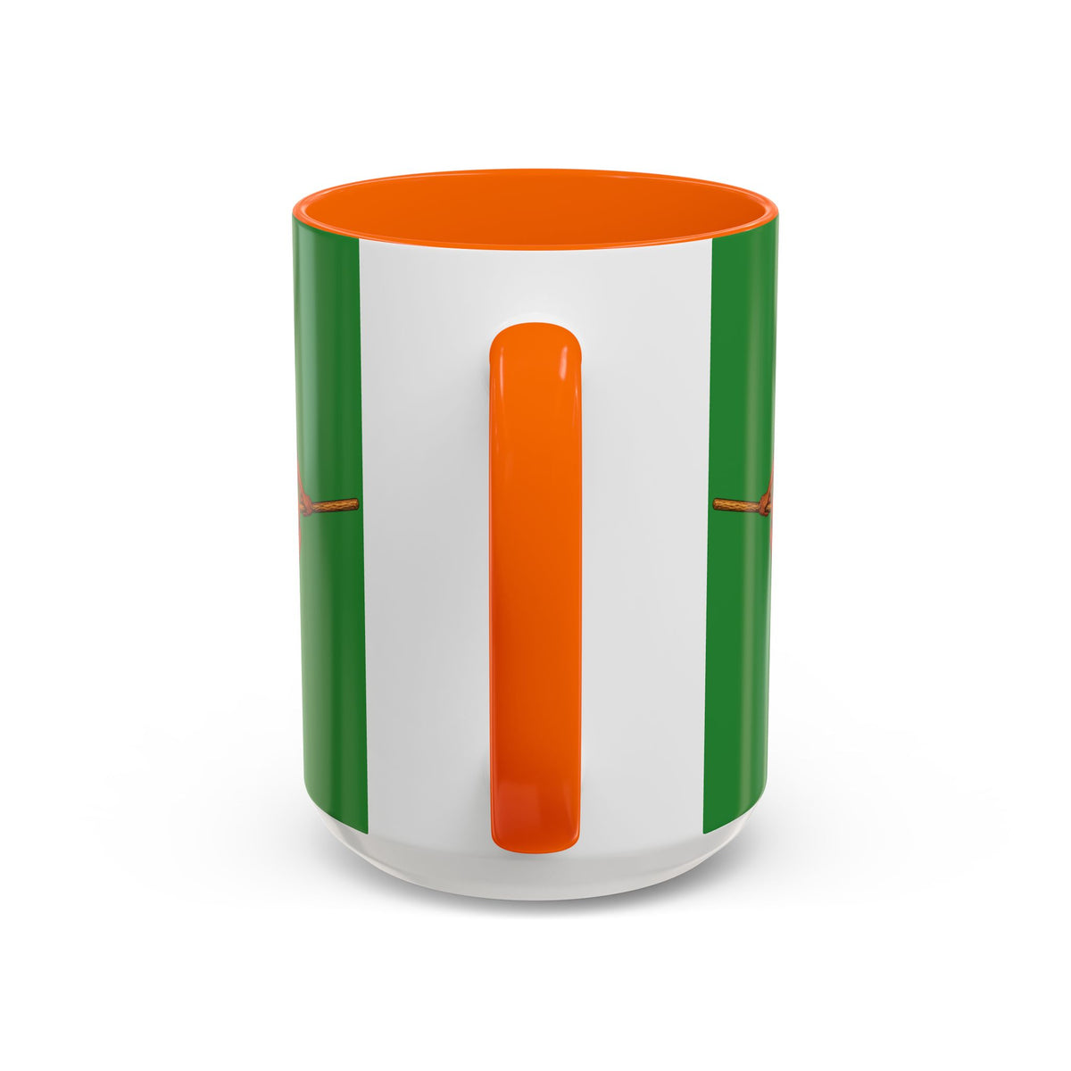 Velvet Vex Green Accent Mug by CreepyCrafts.boo