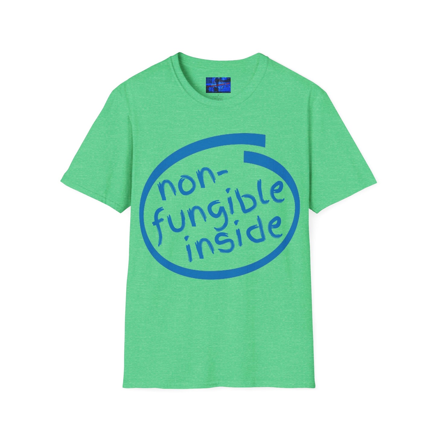 Non-Fungible Inside Dark colors Unisex T-Shirt by cypherpunkgear.com