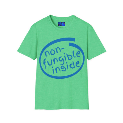 Non-Fungible Inside Dark colors Unisex T-Shirt by cypherpunkgear.com