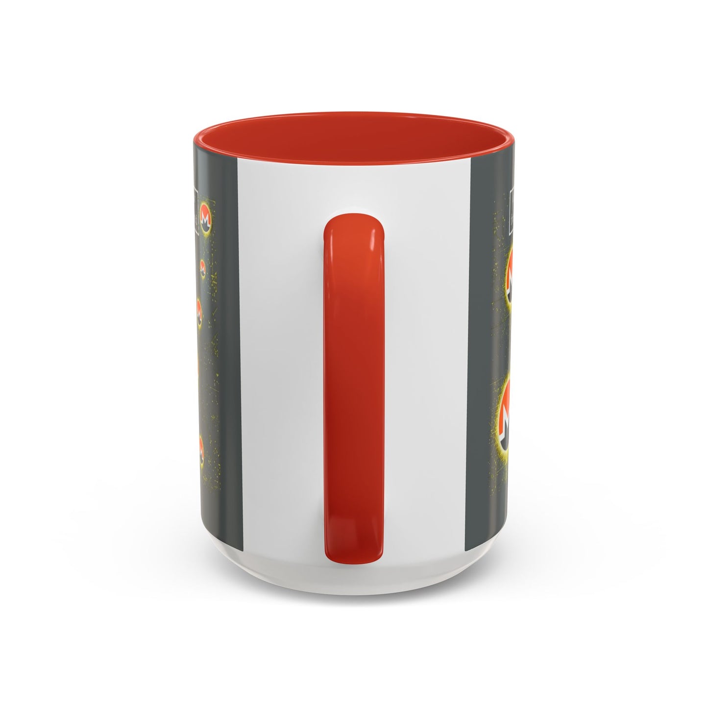 Monero (XMR) don't assume your freedoms are assured Grey Accent Mug by cypherpunkgear.com