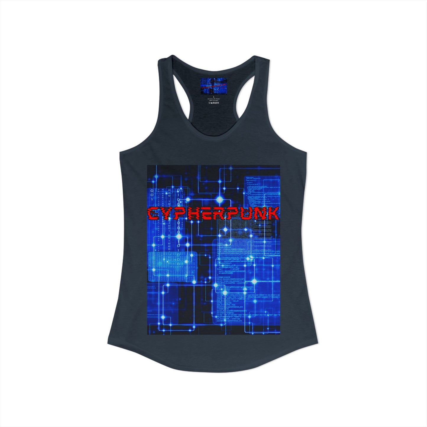 Cypherpunk Women's Racerback Tank Top by cypherpunkgear.com